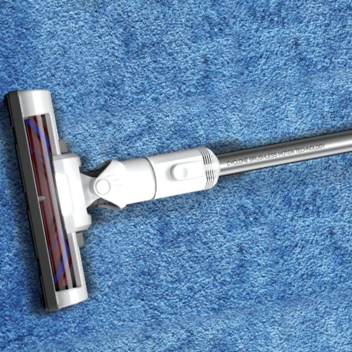 Produktbild Tesla HS300WX Steelstofzuiger /u0026 Elektrische bezem Zakloos 0,2 l 200 W Grijs, Wit