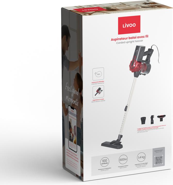 Actual product image Livoo Stick hoover