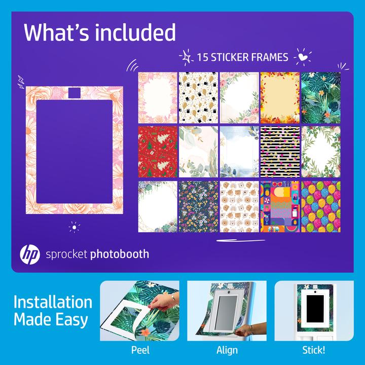 Immagine prodotto HP Sprocket Photobooth Sticker Set