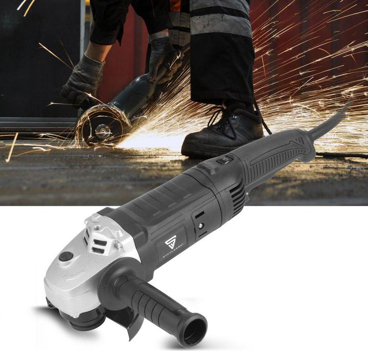 Actual product image Stahlwerk WS-1400 ST angle grinder with 1,400 W and 2,800 - 9,500 rpm (125 mm)