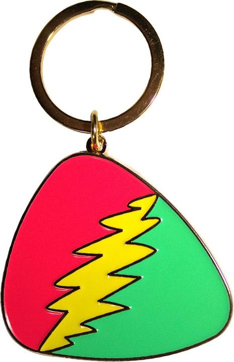 Actual product image Grateful Dead Plectrum Keyring