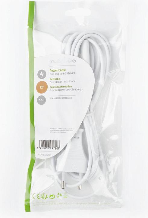 Produktbild Nedis Netzkabel IEC-320-C7 (2 m)