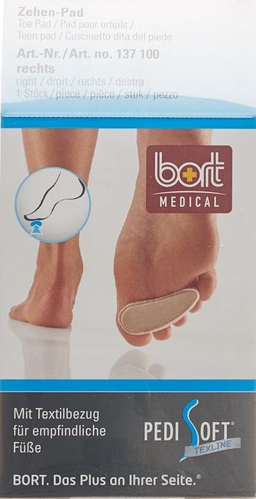 Immagine prodotto Bort Medical Texline Zehen Pad rechts (Pediluvio)
