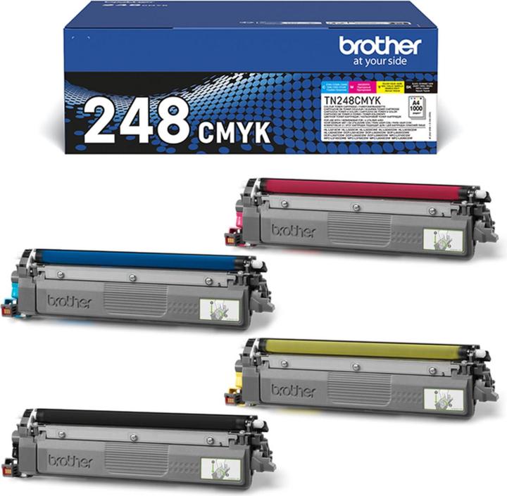 Produktbild Brother TN-248VAL (M, BK, C, Y)