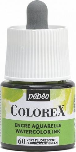 Produktbild Pebeo Colorex Wassertinte (Leuchtendes Grün, 45 ml)