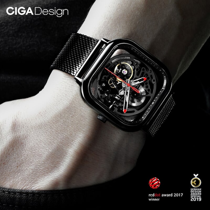 Actual product image Xiaomi CIGA Design - Full Hollow (En) (Chronometers, 40 mm)
