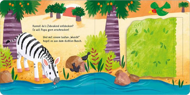 Produktbild Klapp auf! Wo verstecken sich die wilden Tiere? (Deutsch)