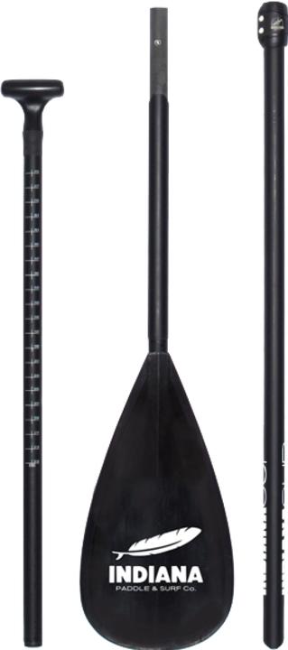 Immagine prodotto Indiana Pagaia a cannocchiale in fibra di carbonio in 3 pezzi (220 cm, 3 pezzi)