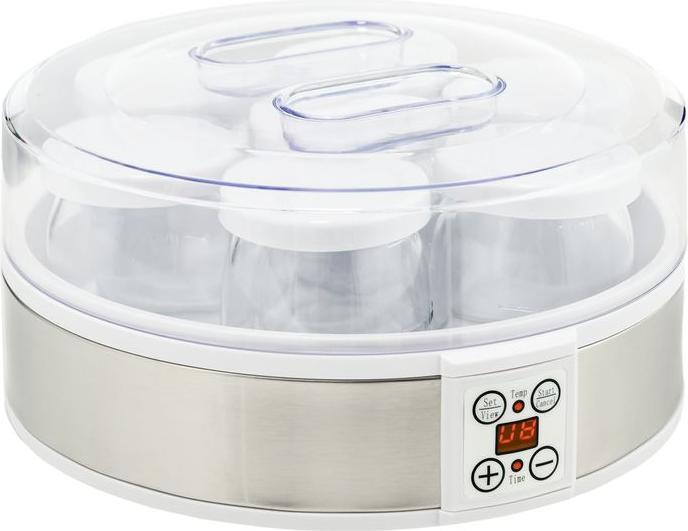 Image du produit Swisshandel24 Yaourtière Yaourtière avec minuterie de 48 heures, avec réglage de la température, 7 verres de 180