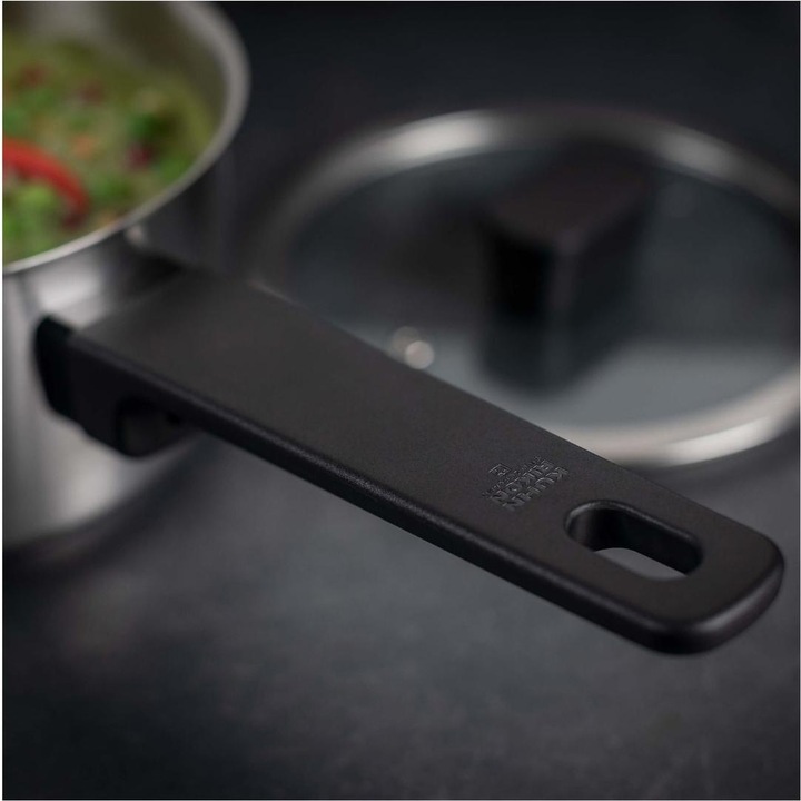Actual product image Kuhn Rikon Locarno saucepan 2.0 L · Ø 18 cm (18 cm, Saucepan, Stainless steel)