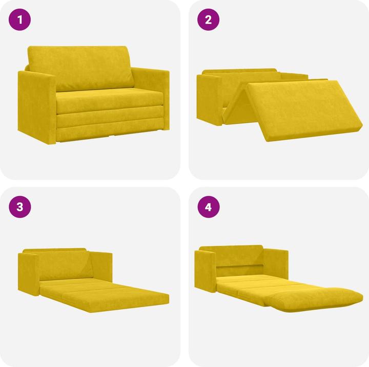 Produktbild vidaXL Moderner Schlafsofa