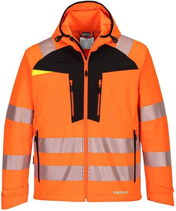 Produktbild Portwest Mens DX4 Softshell Hi-Vis Safety Jacket (3XL)