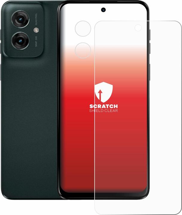 Actual product image upscreen Screen protector Screen protector film Clear Transparent (1 Piece, Motorola Moto C)
