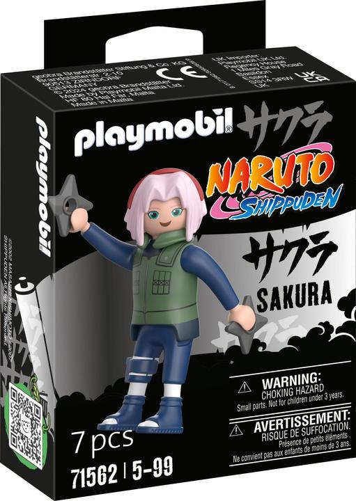 Actual product image Playmobil 71562 Playm. Sakura Fourth Great Ninja War 715 (71562, Playmobil Naruto)