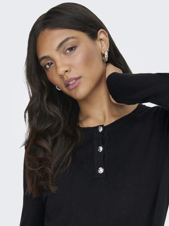 Produktbild Only Onlania Ls O-Neck Button Dress Ex Knt (M)