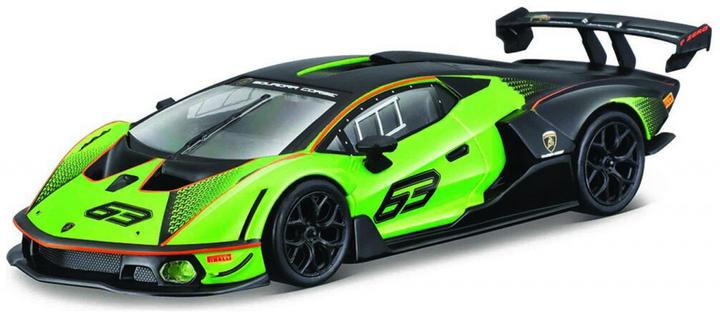 Image du produit Bburago 41161 - 919517 - Race - Lamborghini Essenza SCV12 #63 1:32 - verde