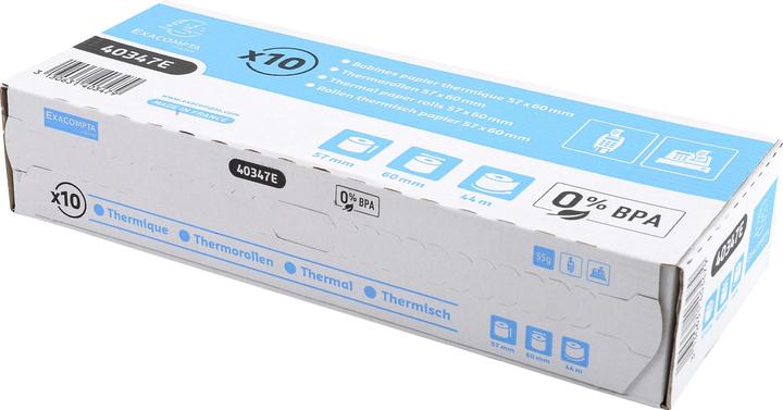 Actual product image Exacompta Receipt Rolls therm 57x60mm-44m (box10)
