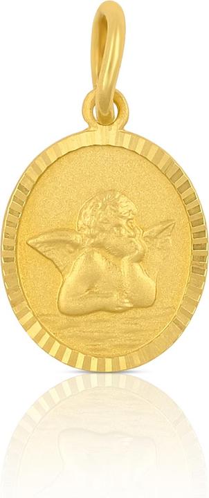 Image du produit Muau Pendant angel yellow gold 750, 17x9mm (Or jaune 750/18K)