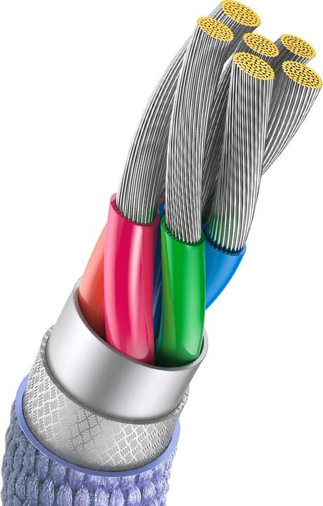 Actual product image Baseus USB A — USB C (2 m, USB 2.0, 100 W)
