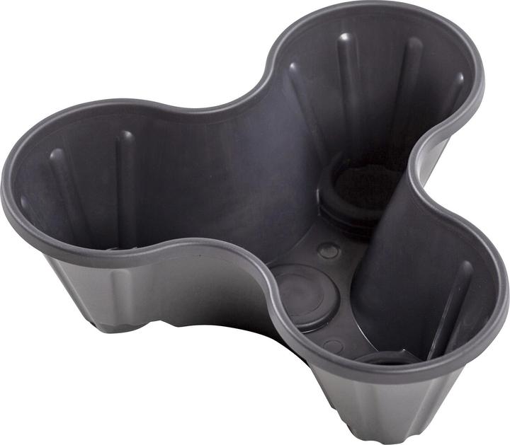 Image du produit UPP Pots à plantes, tour à plantes, empilable, terre cuite, lot de 3 (12 cm)