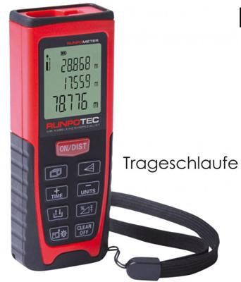 Actual product image Runpotec RUNPO 10108 RM 80 Laser distance meter Extra powerful laser (80 m)