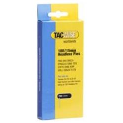 Tacwise, Chiodi, Perni filettati per imbracatura manuale, 180/15 mm, zincati (2000 pz., 15 mm)