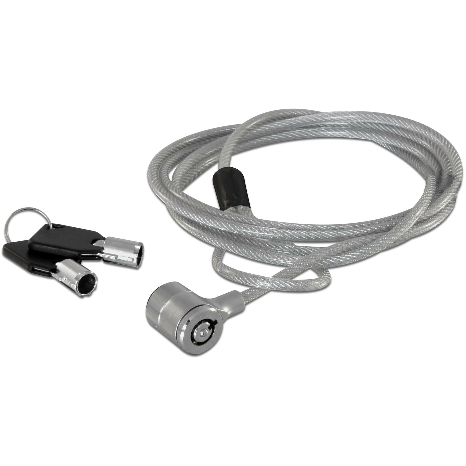 Navilock Sicherungskabel, Notebook Security, Silber