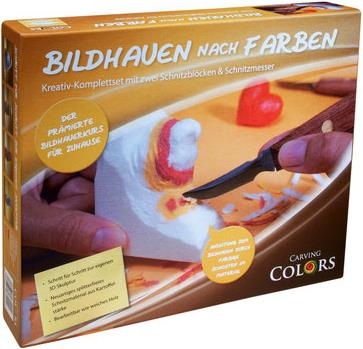 Produktbild Carving Colors 3D-Kreativ-Komplettset "Herz" und "Eule"