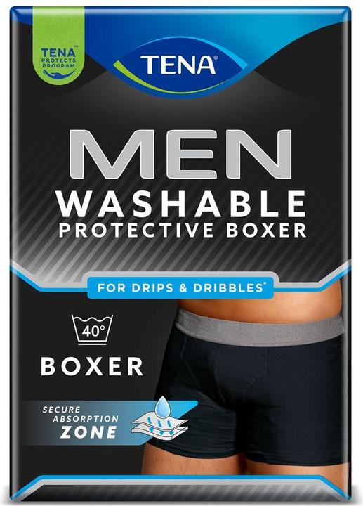Immagine prodotto Tena Intimo lavabile da uomo nero (1 x, Grande)
