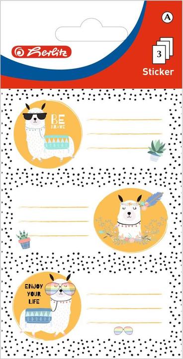 Image du produit Herlitz Étiquettes en hêtre Lama, 76 x 35 mm