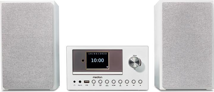 Actual product image Medion DAB+ LIFE P85003 (Wi-Fi, Bluetooth, CD player, 2x 15 W)