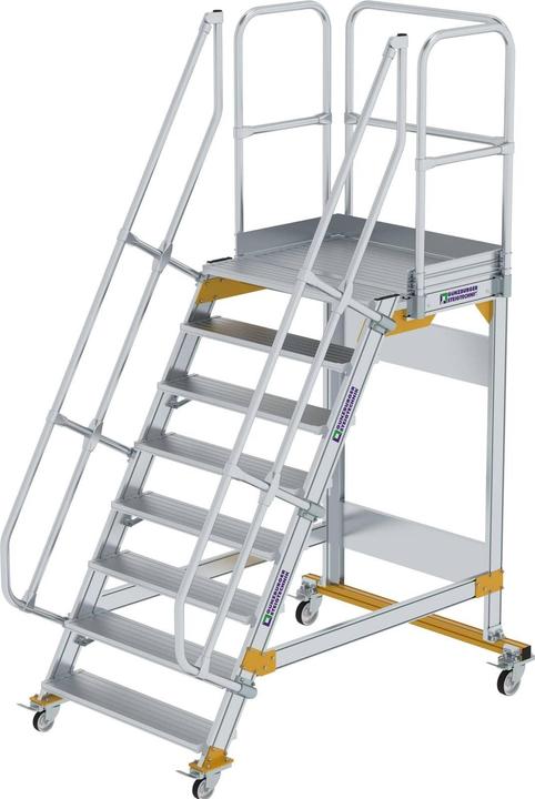 Actual product image Munk Platform stairs mobile 60ï¿½ step width 1000 mm 8 steps (Platform ladder, 46 cm)