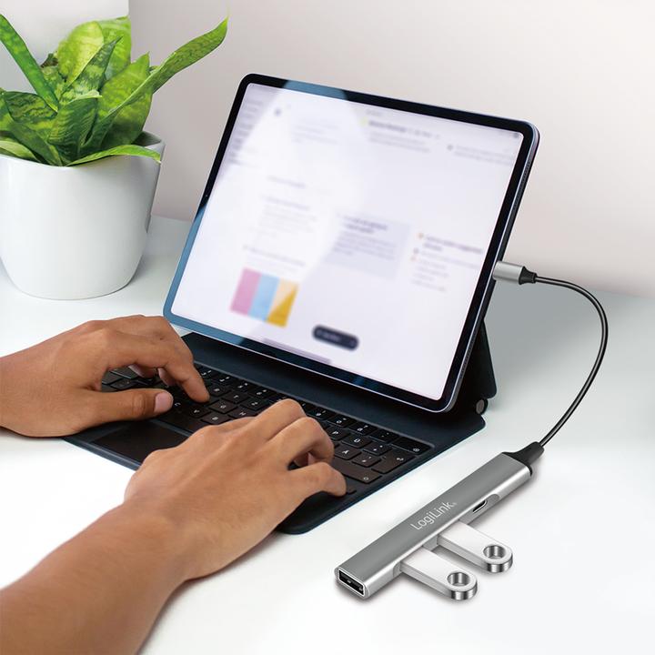 Produktbild LogiLink UA0416 (USB-C, 4 Ports)