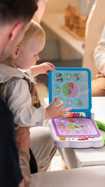 VTech Mon Premier Centre D'Activités, Centre D'Activités 3 En 1 Avec 2 Chansons Et 10 Mélodies, Développement De La Motricité Fine, Éteinte Automatique, Langue Française, Piles Incluses, 6-36 Mois
