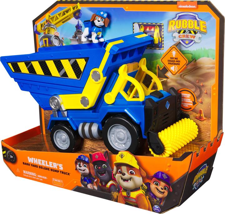 Produktbild Spin Master Paw Patrol Rubble und Crew Wheeler Deluxe Truck