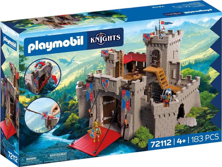 Actual product image Playmobil XXL knight's castle with drawbridge (72112, Playmobil Knight Rider)