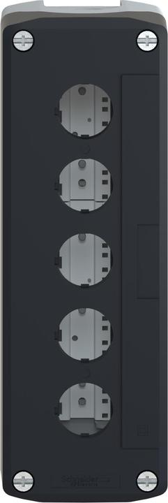 Actual product image Schneider Electric Pushbutton housing 22mm 5 hole gray