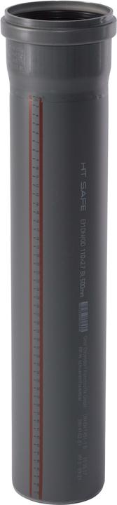 Actual product image Csdk SL HT Safe rør 110X1000mm m. muf Hurtigere og nemmere montering med de nye patenterede taetningsring be