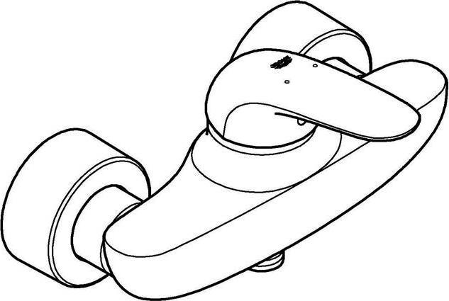 Produktbild Grohe Eurostyle Einhand-Brausebatterie