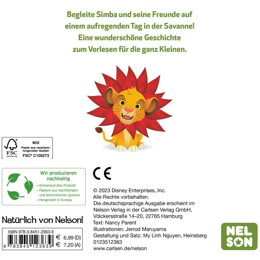 Thumbnail - Disney Pappenbuch: Simba entdeckt die Savanne, Kinderbücher