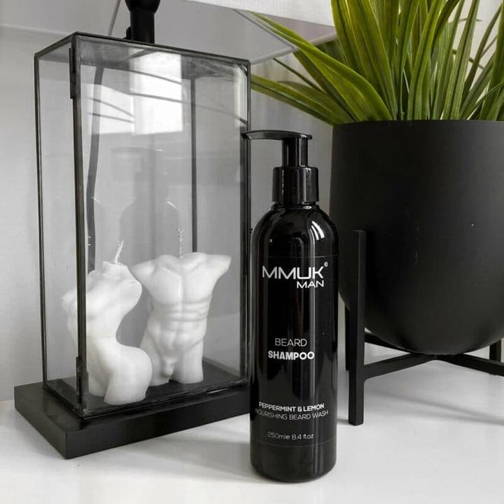 Image du produit Mmuk Man Crème à barbe Menthe poivrée & Citron (250 ml)