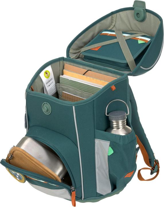 Produktbild Lässig Schulranzen-Set 6-tlg. Slim Unique dark green (21 l)