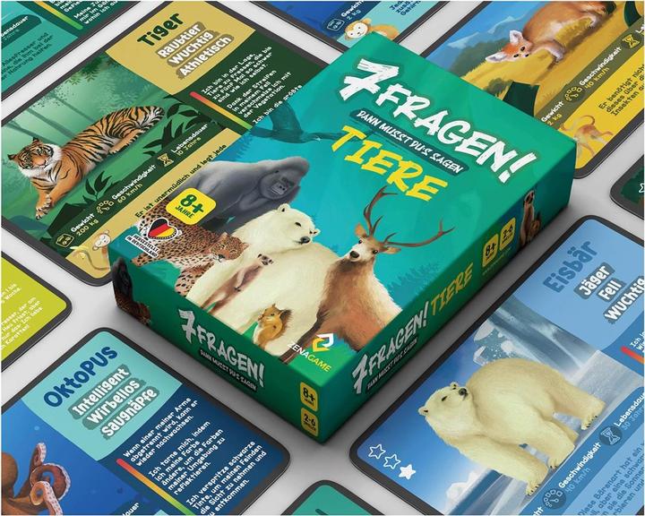 Produktbild Zenagame 7 Fragen! Tiere (Deutsch, 2 - 6 Spieler)