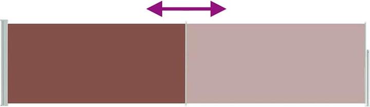 Produktbild vidaXL Seitenmarkise (5 m)