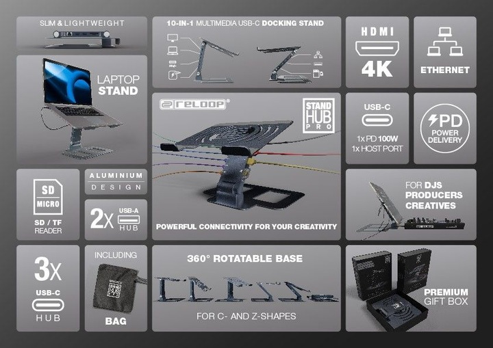 Produktbild reloop Stand Hub Pro