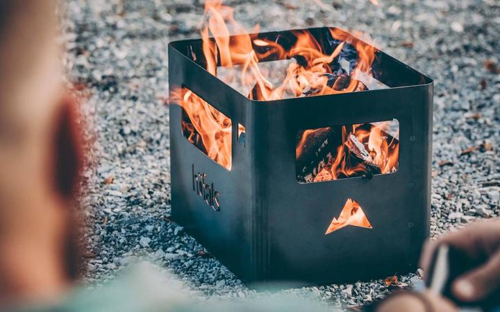 Actual product image Höfats Beer Box Fire Basket (28 cm)