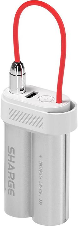 Actual product image Sharge Pouch Mini WHI (10000 mAh, 30 W, 35.57 Wh)