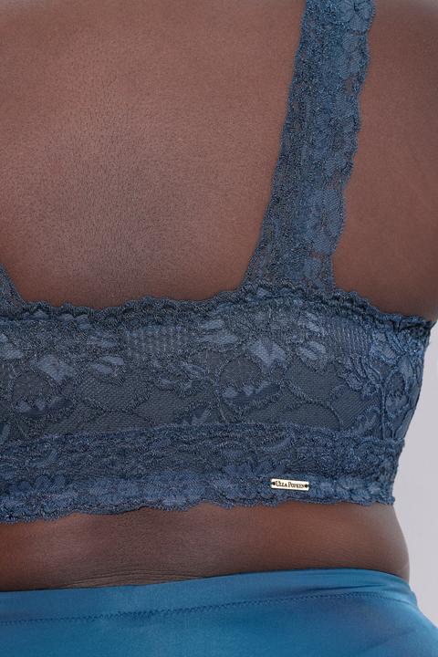 Produktbild Ulla Popken Bralette, Spitze, Reissverschluss, ohne Bügel (95 B)