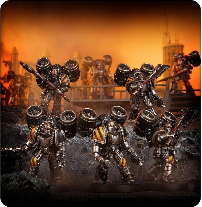 Produktbild Games Workshop Warhammer 30k - Legiones Astartes : MKII Assault Squad (Kunststoff)