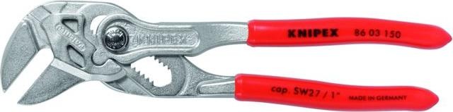 Actual product image Knipex Mini pliers wrench Pliers and a wrench in a single tool 86 03 125 (125 mm)